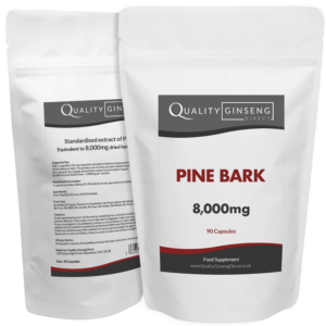 Pine Bark | 8,000mg Capsules | Size: 90 Capsules | Powerful Formula