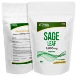 Sage Leaf (Salvia Lavandulaefolia)  | 8,000mg Capsules | Size: 90 Capsules | Powerful Formula